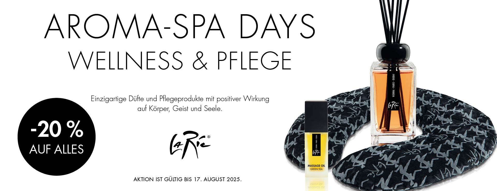 La Ric Aroma Spa Days -20 % auf alles