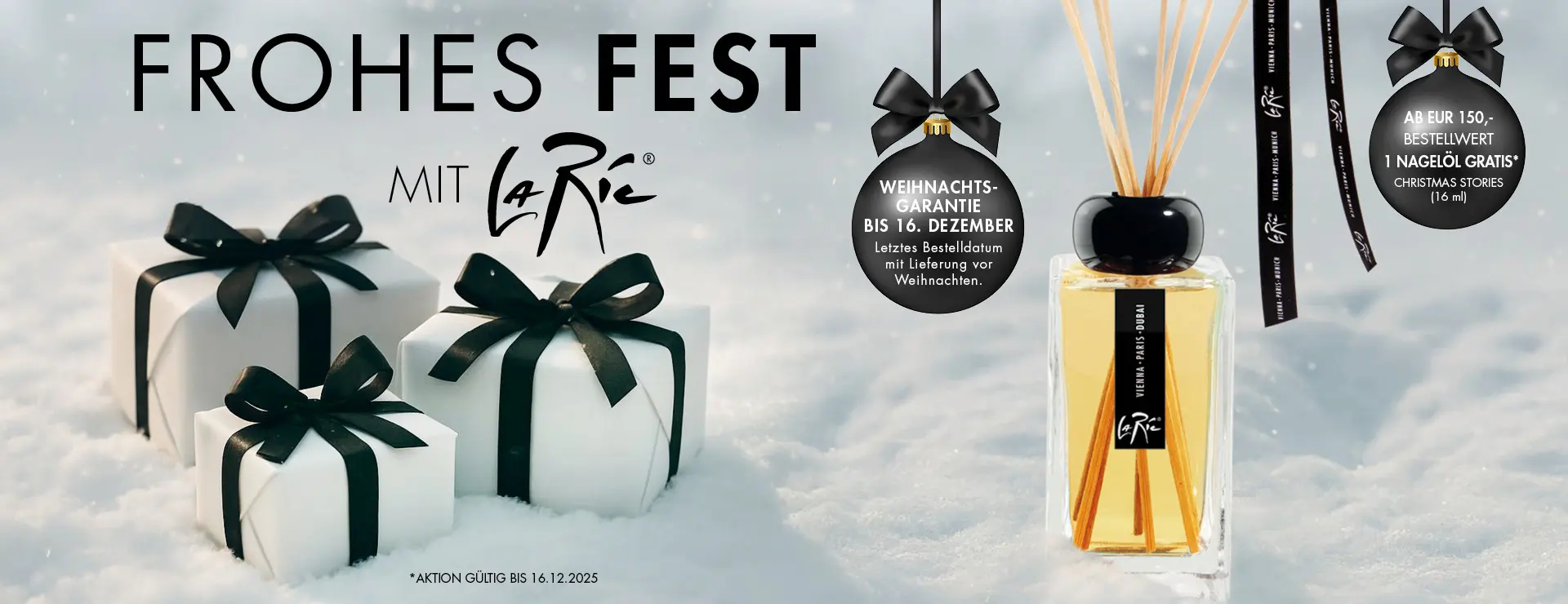 Weihnachtsgarantie bis 16. Dezember