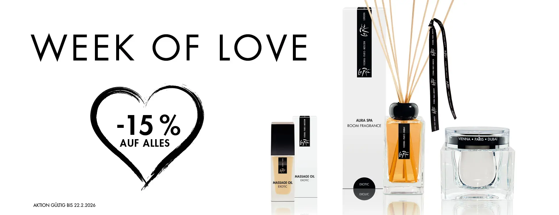 La Ric Week of Love mit -15 % auf alles